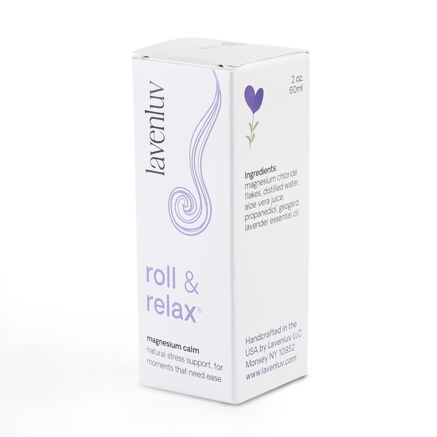 Lavenluv Roll & Relax – Magnesium & Lavender Roll-On